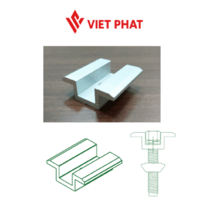 Kẹp giữa hai tấm pin VP.MC-40U-F4